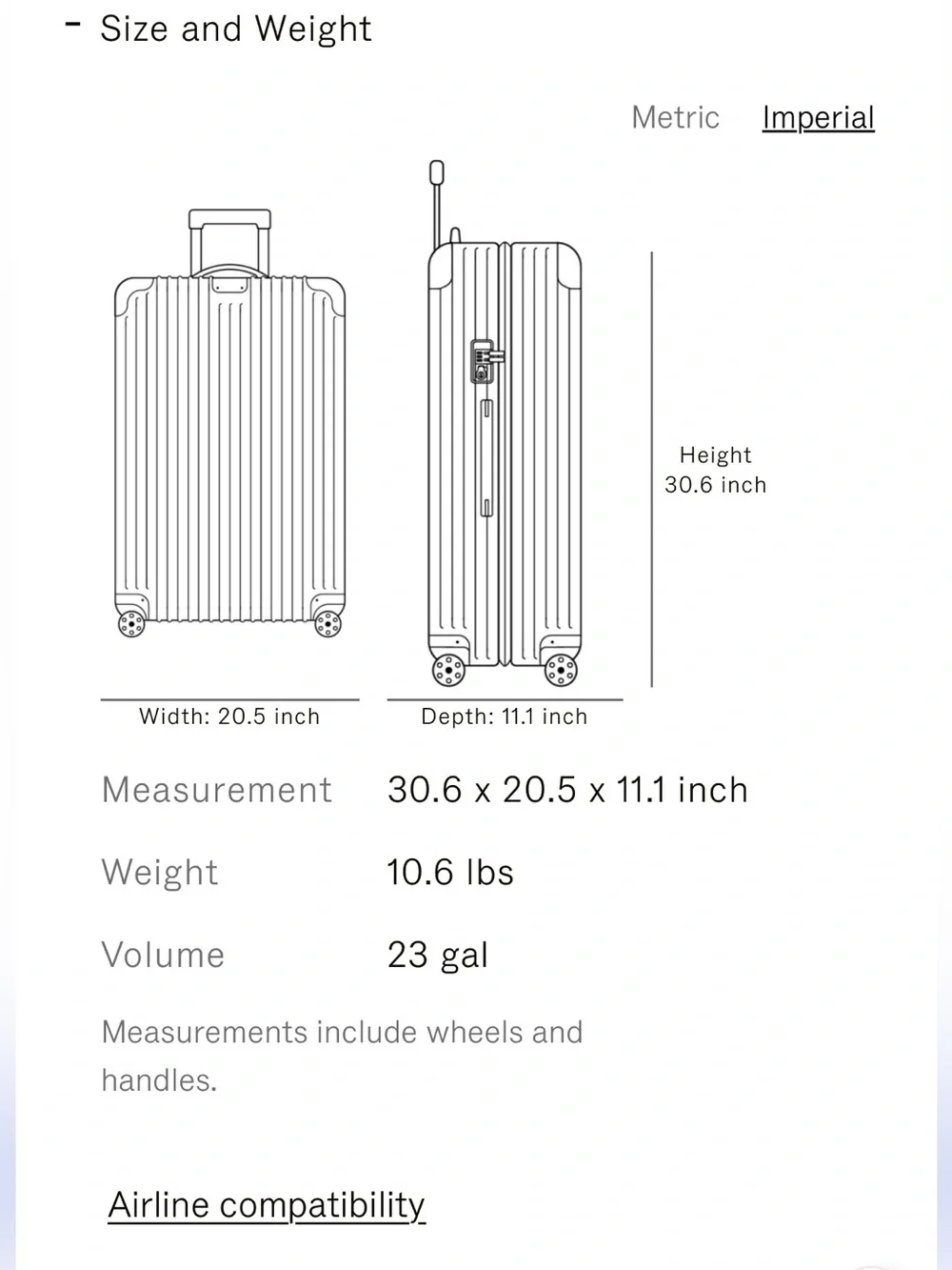 RIMOWA made high